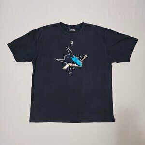 Y2K Reebok NHL JOE THORNTON #19 SAN JOSE SHARKS Fits like Men’s LG (No size tag)